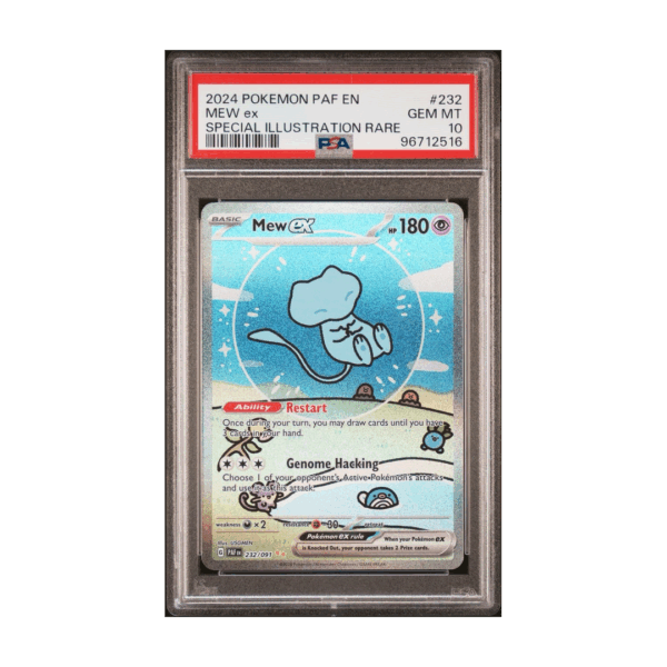 2024 POKEMON PAF EN / MEW ex / SPECIAL ILLUSTRATION RARE - GEM MT 10
