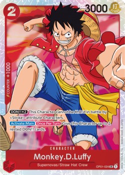 OP01-024 Monkey.D.Luffy