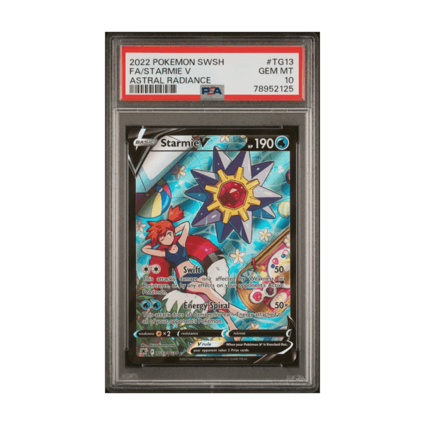 2022 POKEMON SWSH / FA/STARMIE V / ASTRAL RADIANCE - GEM MT 10