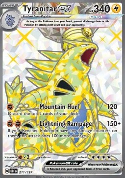 Tyranitar ex (OBF 211)