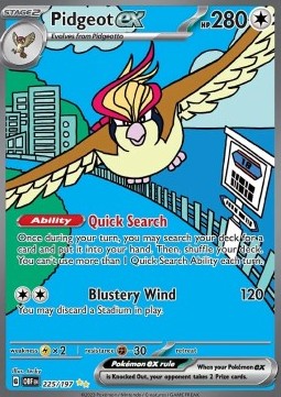 Pidgeot ex (OBF 225)