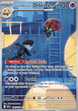 Team Rocket's Orbeetle (DRI 198)